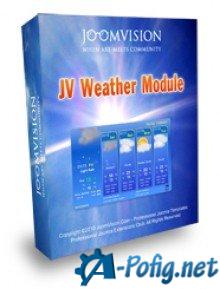 Модуль JV Weather 1.5.3 для отображения погоды